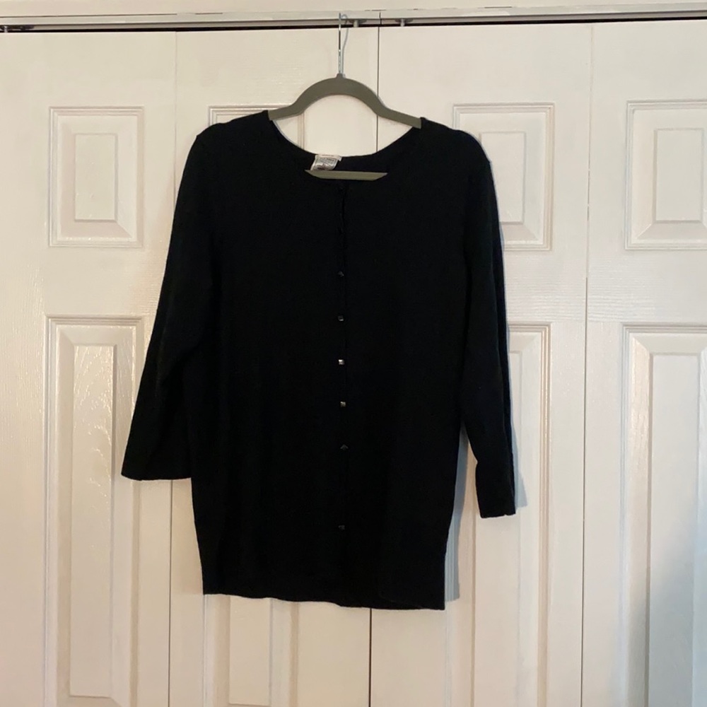 Old Navy Perfect Fit Black Cardigan Size XL